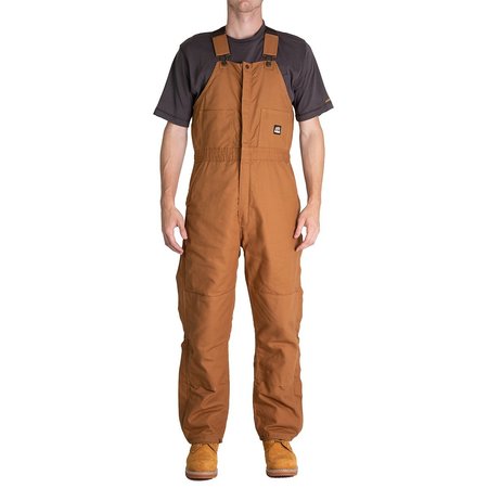 BERNE Bib, Overall, Deluxe, Insulated, 6XL, Regular B415