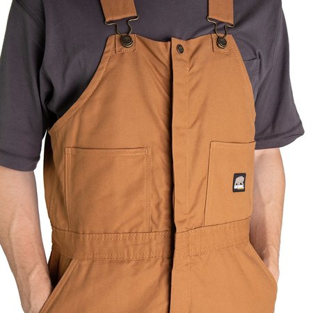 Berne Bib, Overall, Deluxe, Insulated, XL Short B415