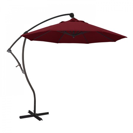 CALIFORNIA UMBRELLA Cantilever, Bronze Aluminum Pole, 9 Ft., Su 194061009826