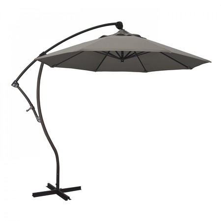 CALIFORNIA UMBRELLA Patio Umbrella, Octagon, 95" H, Pacifica Fabric, Taupe 194061010655
