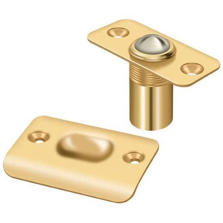 DELTANA Ball Catch, Round Corners Lifetime Brass BC218RCR003