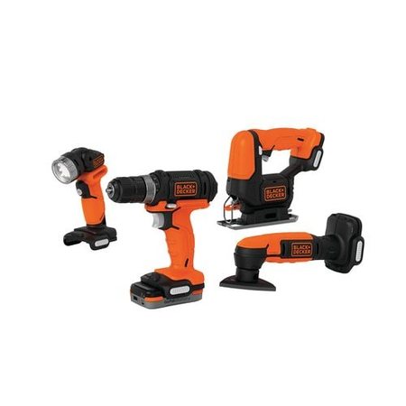 Black & Decker GoPak 4-Tool Combo Kit BDCK502C1