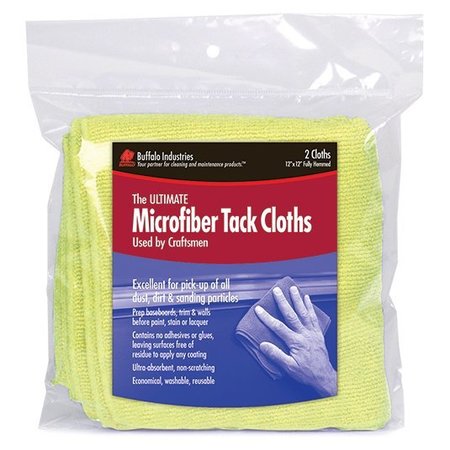 BUFFALO Microfiber Tack Cloth Bags, PK144 65008