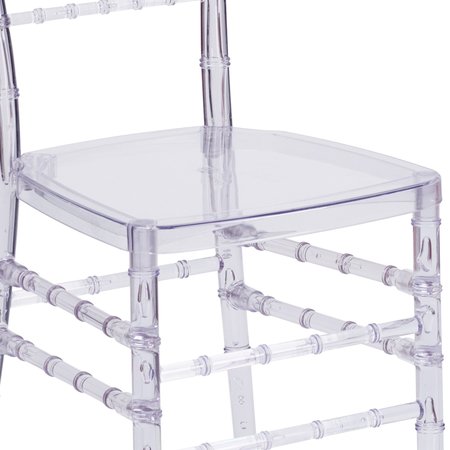 Flash Furniture Stacking Chiavari Chair, 20"L36-1/4"H, TraditionalSeries BH-ICE-CRYSTAL-GG