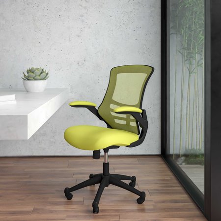 Flash Furniture Desk Chair, Mesh, Green Mesh BL-X-5M-GRN-GG