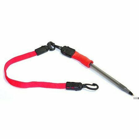 TY-FLOT Lanyard for Pen/Pencil, Red, PK100 BNCLP2RD