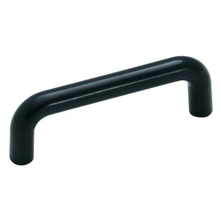 AMEROCK BP803PBK-25PACK Pack of 25 3" (76 mm) CTC Allison Value Cab Pull Black BP803PBK-25PACK