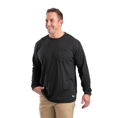 Berne Performance Long Sleeve Pocket Tee, XL BSM39