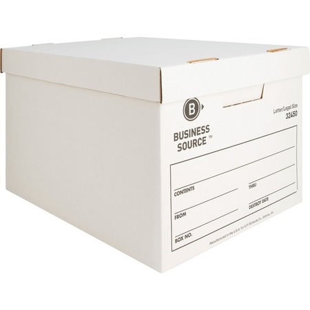 BUSINESS SOURCE Storage Box, 12 PK 32450