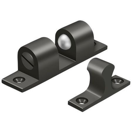 DELTANA Ball Tension Catch 3" X 3/4" Oil Rubbed Bronze BTC30U10B