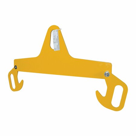 VESTIL Lp Tank Lift, Powder Coat, Yellow BTX-LP