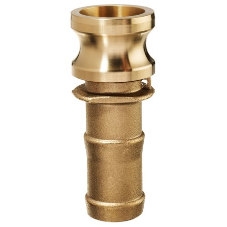 USA INDUSTRIALS Cam and Groove Fitting, Brass, E, 1" Adapter x 1" Hose Shank BULK-CGF-223