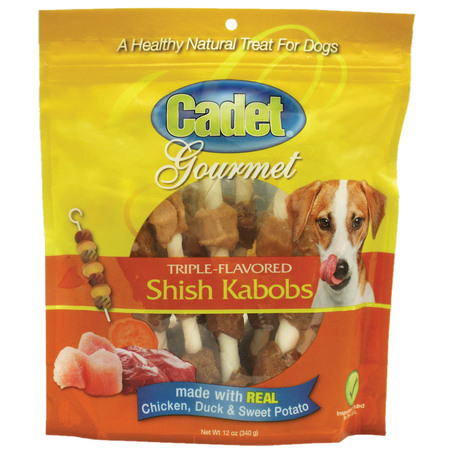 CADET Gourmet Rawhide Shish Kabob Triple Flavo C01362