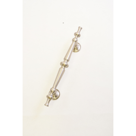 BRASS ACCENTS Traditional Cabinet Pull and Plates, 9-1 C07-P4590-619
