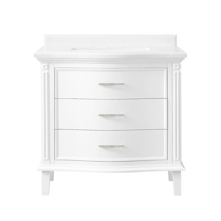 CAHABA Mira 36" x 22" Vanity White, Carra CA101009