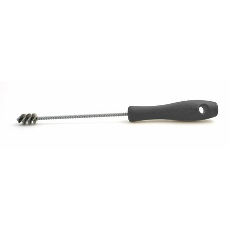 BRUSH RESEARCH MANUFACTURING CAT-2 9/16 Diameter Brush, .562" Major Diameter, SS, 10.5" OAL, Plastic Handle CAT2