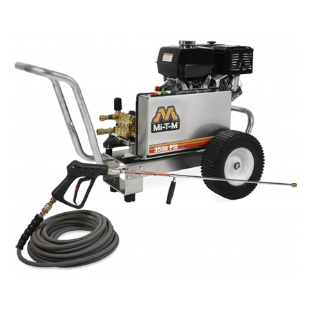 MI-T-M Gas Pressure Washer, 389cc, 3500 psi, AR CBA-3504-1MAH