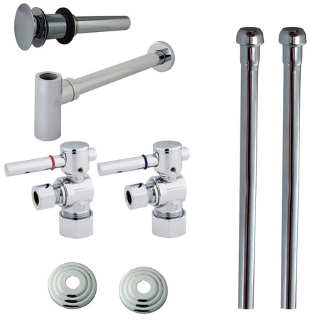 TRIMSCAPE CC53301DLTRMK1 Vessel Sink Plumbing Supply Kit with P-Trap & Drain CC53301DLTRMK1