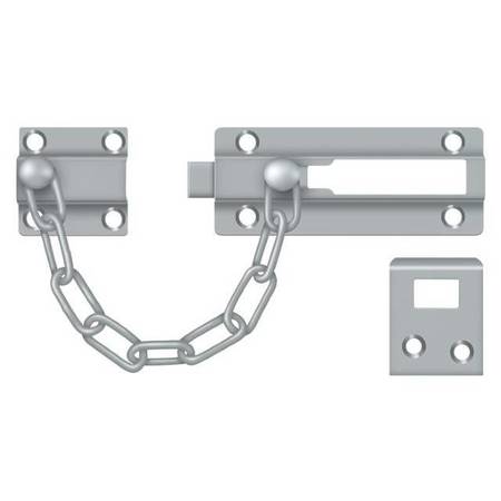 DELTANA Door Guard, Chain / Doorbolt Satin Chrome CDG35U26D