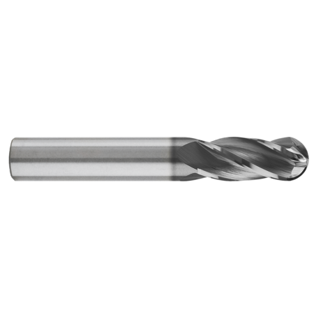 ZORO SELECT Carbide End Mill, 3-1/2 in, CEM58B4TICN CEM58B4TICN