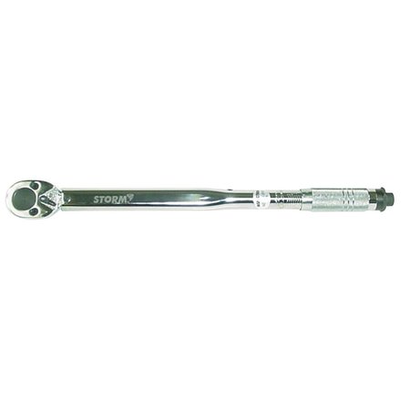 CENTRAL TOOLS Micrometer Click-Type Torque Wrench 100-600 Ft./Lbs, 3/4" Drive CEN3T660