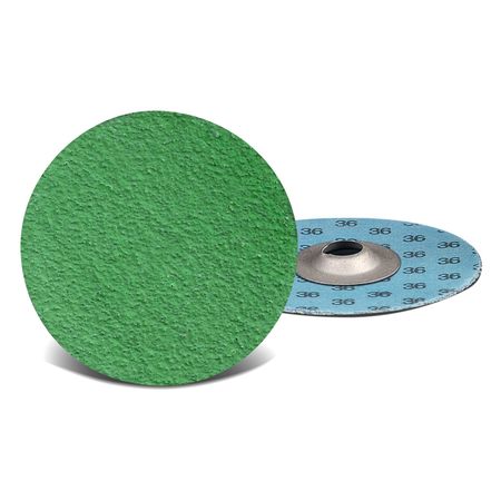 CGW ABRASIVES Sanding Disc, 3 T/O, 2-PLY, ZAG, 60G 59707