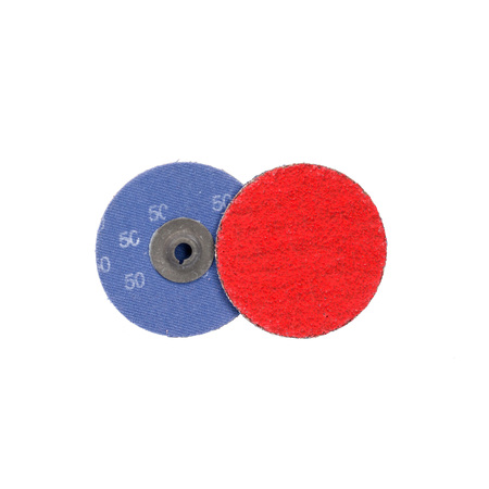 CGW ABRASIVES Sanding Disc, 2 R/O, 2-PLY, C3, 50G, Cer 59913