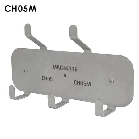 MAG-MATE Coat Hook Holder Magnet Mount with 5 Hoo CH05M