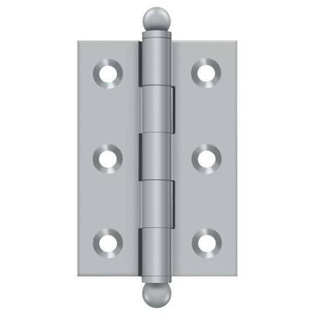 Deltana Satin Chrome Door and Butt Hinge CH2517U26D