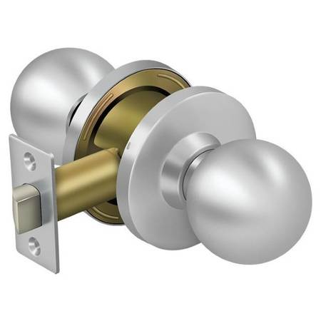 DELTANA Comm, Passage Standard Gr2, Round Satin Stainless Steel CL101EAC-32D