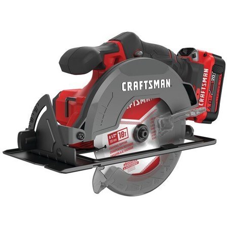 CRAFTSMAN V20 Cordless 6-1/2 in Circular Saw Kit CMCS500M1