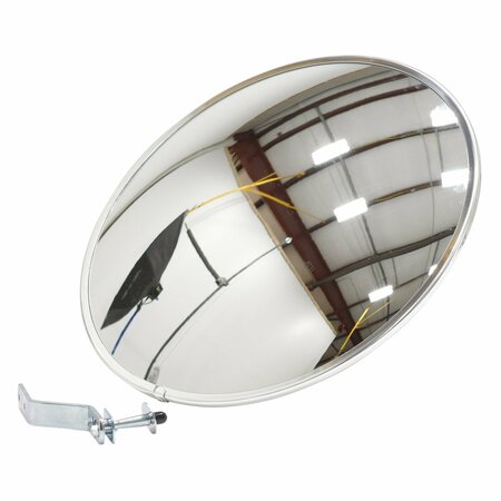 Vestil Industrial Round Acrylic Mirror, 18" dia. CNVX-18
