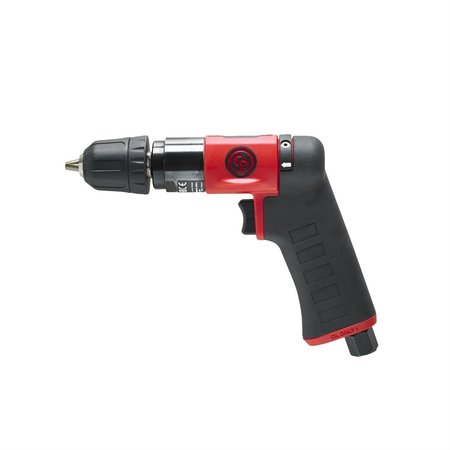 CHICAGO PNEUMATIC Keyless Driveill Reversible, 1/4" 8941073012