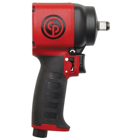 CHICAGO PNEUMATIC Stubby Impact Wrench, 1/2" 8941077321