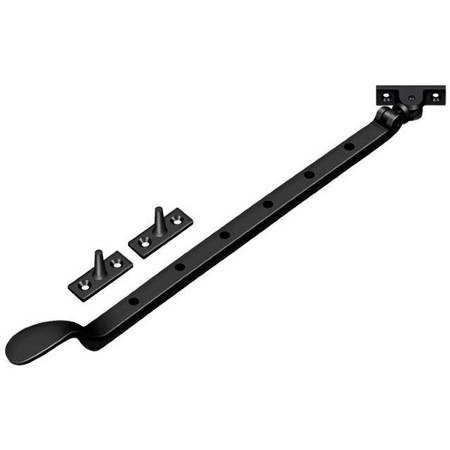 DELTANA Colonial Casement Stay Adjuster Black 13" CSA13U19