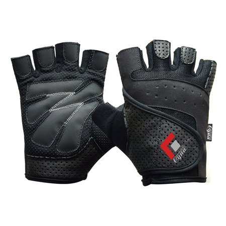 CYNASPORTS Weight Lifting Leather Gloves Large CS-0075