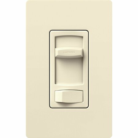 Lutron Fan Control, Slide, Rocker, 1.5Amp, Almond CTFSQ-F-AL