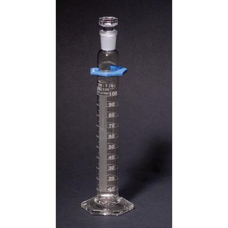 UNITED SCIENTIFIC Graduated Cylinder, Dbl Scale, Class A,  CY2981-250