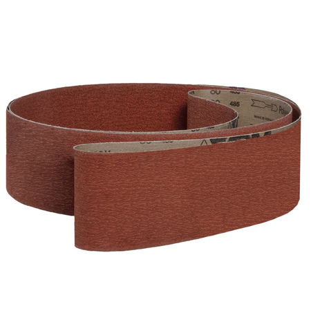 VSM Ceramic Abrasive Belt, 120G, Y-We, PK10 327716