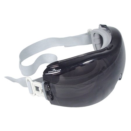 RADIANS Impact Resistant Safety Goggles, Smoke AF Anti-Fog Lens, Cloak Series DMG-21