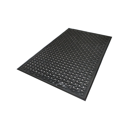 M A MATTING Comfort Flow Mat, Black 3' x 5' 420135900