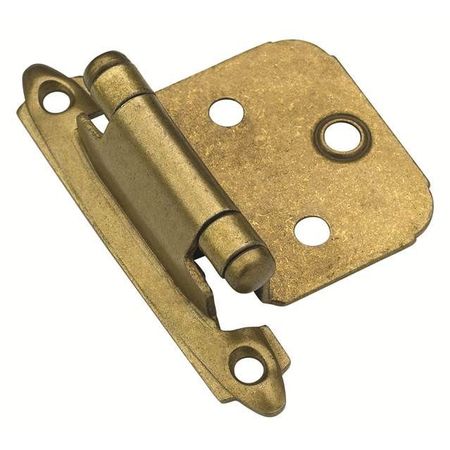 AMEROCK Burnished Brass Face Mount Hinge D7139BB