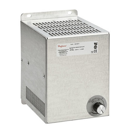 NVENT HOFFMAN Electric Heaters, 6.38x5.00x6.25, Gray, Aluminum DAH13002C