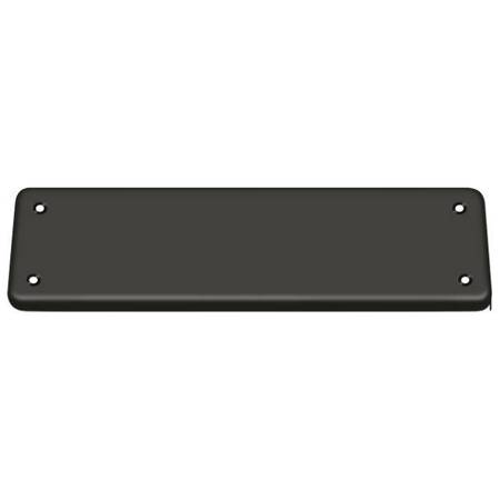 DELTANA Oil Rubbed Bronze Cover Plate DASHCPU10B