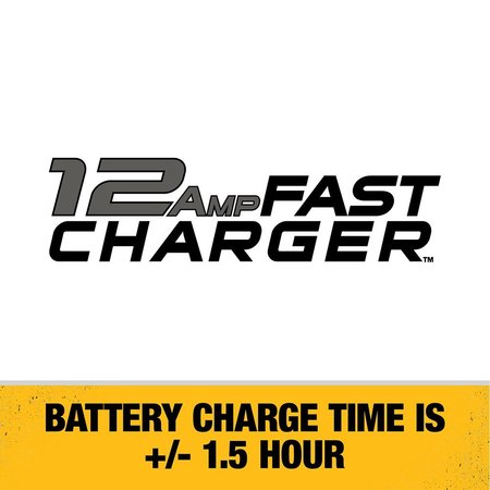 Dewalt Battery Charger, 22.0V, Li-Ion DCB1112