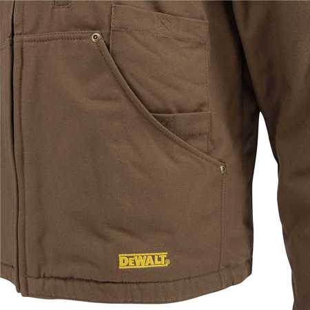 Dewalt 20 V, DEWALT(R) Unisex Heated Heavy Duty Work , Unisex , Tobacco , L DCHJ076ATB-L