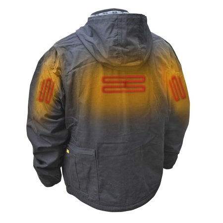 Dewalt 20 V, Heated Jacket , Men's , Black , S DCHJ076ABD1-S