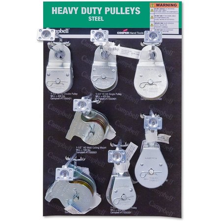 CAMPBELL CHAIN & FITTINGS Displayhd Pulleys I (Core Board) DD0720176