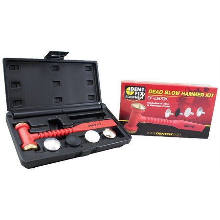 DENT FIX EQUIPMENT Hammer Kit, Dead, Blow DF-DB79K