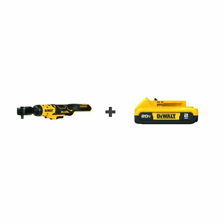 DEWALT Ratchet 3/8" 20V Max w/ Bonus DCB203 DCF513B/DCB203